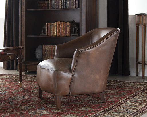 CC244 Lewis Club Chair in Vintage Coffee Leather