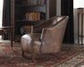 CC244 Lewis Club Chair in Vintage Coffee Leather