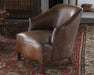 CC244 Lewis Club Chair in Vintage Coffee Leather