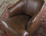 CC244 Lewis Club Chair in Vintage Coffee Leather