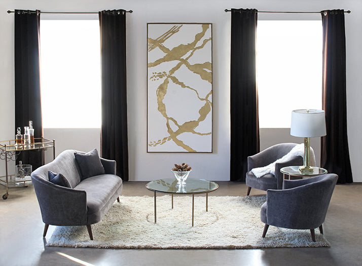 Coralie Chair in Gray