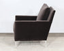 CC266 - Modern Club Chair In Antique Bronze Velvet 
