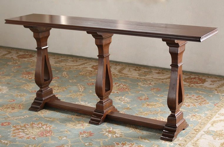 CS162 Chanson Walnut Console Table