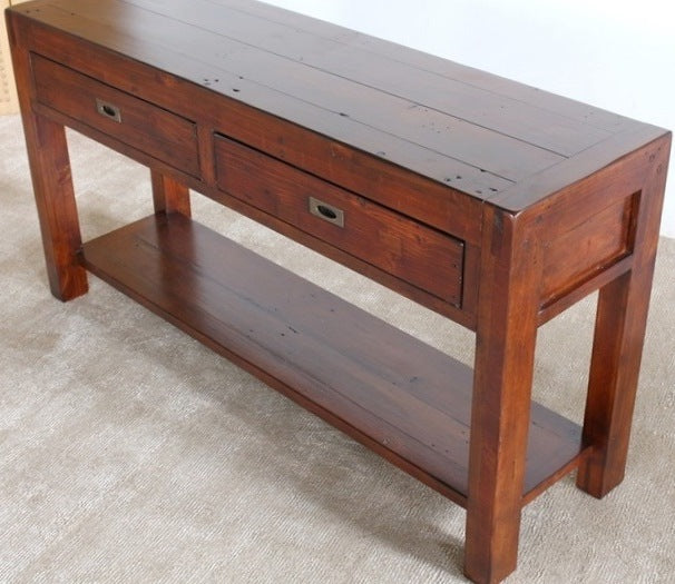 CS182 Post & Rail Console Table 