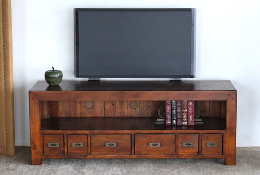 CS183 Post & Rail Media Console 