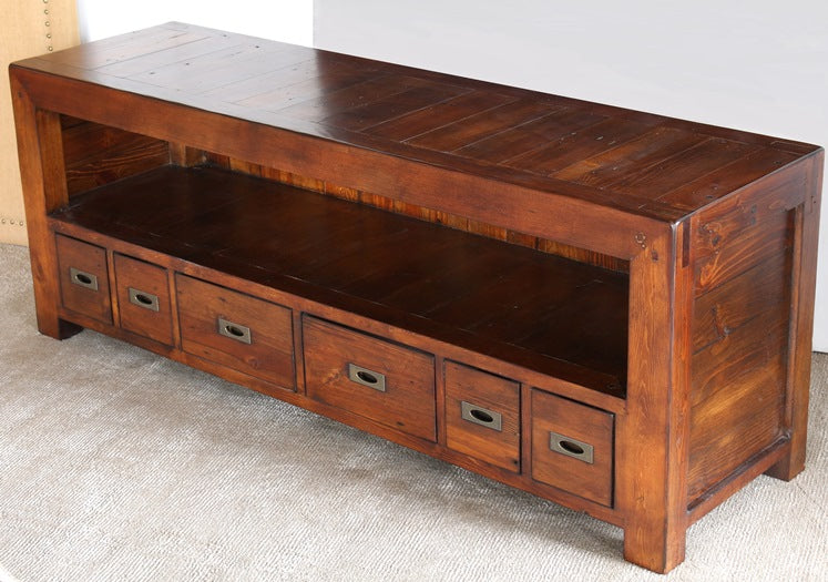 CS183 Post & Rail Media Console 