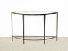 Roundabout Console Table in Antique Pewter 
