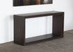 CS217 - Tobacco Stained Reclaimed Wood Cube Console Table