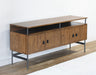 CS261 - Natural Wood Media Console