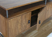 CS261 - Natural Wood Media Console