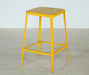 CST52 - Yellow Square Counter Stool