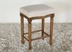 CST57 Natural Wood Backless Counter Stool