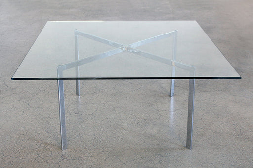 Barcelona style coffee table