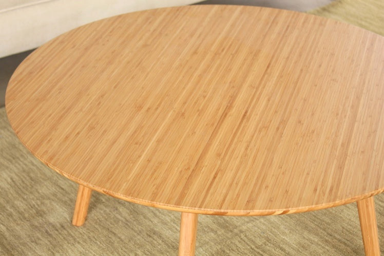 CT216 - Modern Bamboo Round Coffee Table