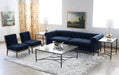 LC225 Victoria Slipper Chair in Navy