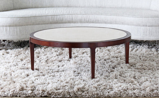 CT256 Mitchell Gold Reeve Round Cocktail Table
