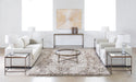 CS188 Mitchell Gold Vienna Console in Antique Brass