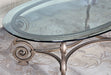 CT286 Solano Cocktail Table with Glass Top