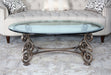 CT286 Solano Cocktail Table with Glass Top