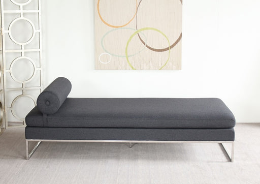 Grey Daybed with Bolster