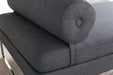 Grey Daybed with Bolster