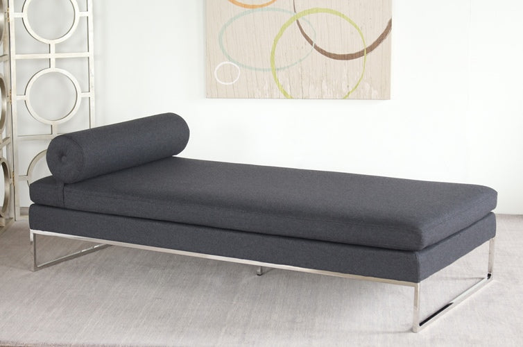 Grey Daybed with Bolster