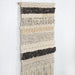 DECOR50 - Handwoven Gray & Cream Wall Hanging 24W X 48H