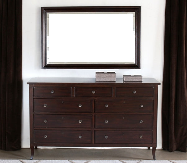 DR110 Central Park 9 Drawer Dresser 