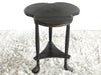ET371 Mahogany Footed Side Table