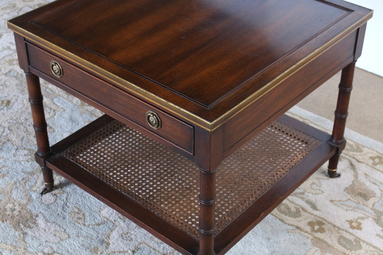 ET393 Mahogany Wood Side Table, Circa 1960 