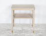 ET514 - Bleached Cerused Oak End Table Or Nightstand