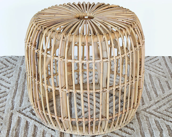 ET527 - Natural Rattan End Table 