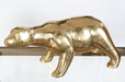 FIG322 Brass Polar Bear Figurine
