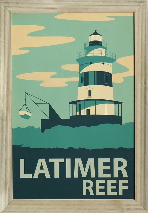 LAND581 Latimer Reef 19W x 27H