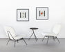 LC274 Ivory Angora Lounge Chair 