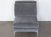 LC280 Armless Chair in Sanibel Charcoal