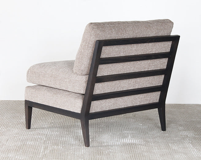 LC289 - Alps Fog Lounge Chair With Mocha Finish