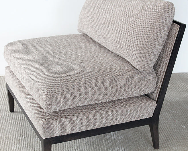 LC289 - Alps Fog Lounge Chair With Mocha Finish