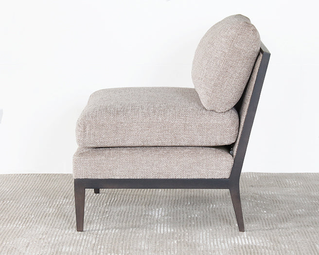 LC289 - Alps Fog Lounge Chair With Mocha Finish