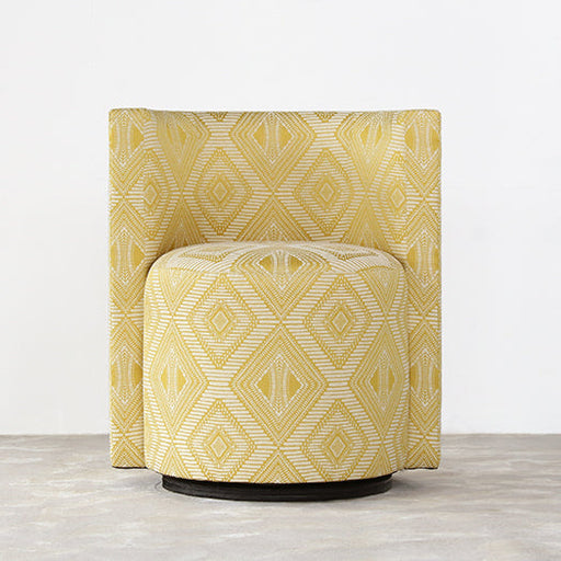 LC299 - Poppy Swivel Chair In Canary 