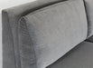 LS149 Armless Loveseat in Sanibel Charcoal