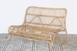LS158 - Natural Rattan Loveseat