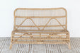 LS158 - Natural Rattan Loveseat
