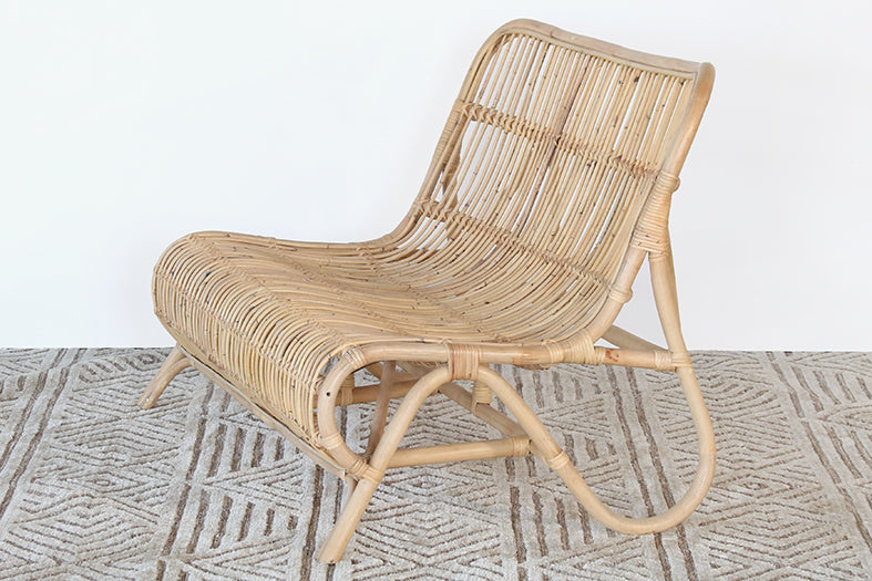 LS158 - Natural Rattan Loveseat