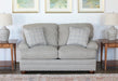 LS163 - Traditional 2-seat Beige Loveseat 