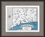MAP98 Illustrated Map of Connecticut