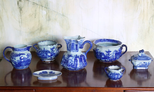 MISC139 7 Piece Chinese Style Serving Set 