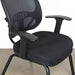OC72 - Black Mesh Non-Rolling Office Chair