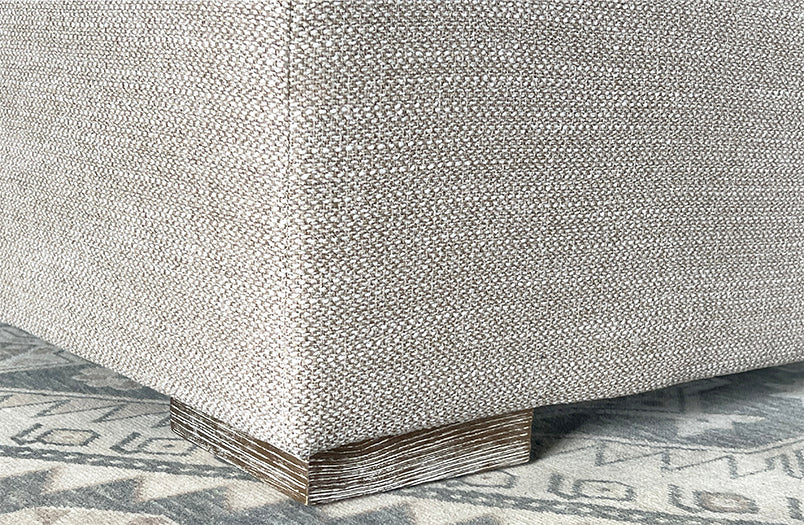 Warm Flax Ottoman Sectional