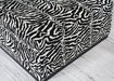 OT136 - Large Zebra Ottoman